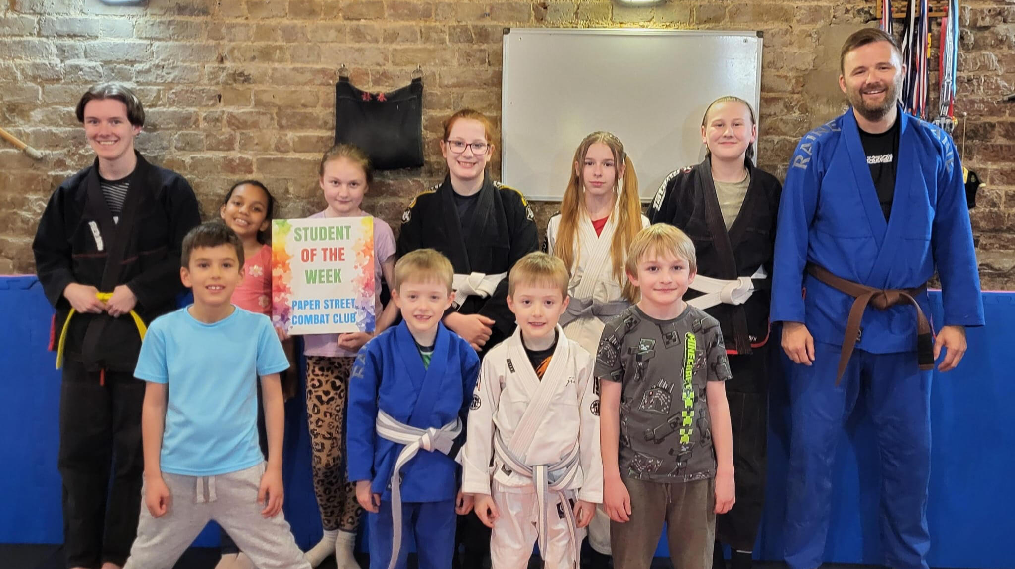 Kids BJJ class at PMA BJJ Southend, Thorpe Bay and Southend-on-Sea